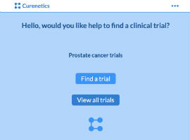 Match patients with NHS clinical
          trials using ReactJS